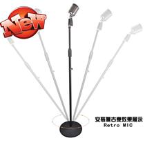 Promotion professional dance◆Custom◆Table microphone stand weighted vertical microphone stand Floor-standing microphone shelf round