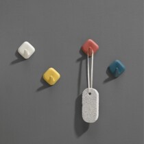 Domino hooks Perforated Kitchen Hook Door Rear Hooks Powerful Stick Hook Clothes Without Mark hooks Wall hanging