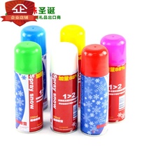 Christmas decorations White snow spray color snow spray glass spray Christmas gift decorations