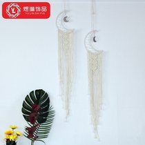 Large Number of Moon Dreams Nets Hang Accessories Bohemian Weave Tapestry Wedding folk Dormitory Business Opening Pendant