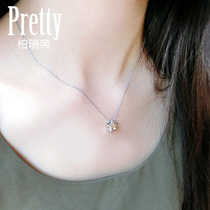 Star silver necklace children Korean cold wind pendant short choker first jewelry Qixi Festival gift girlfriend