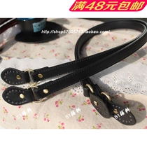 72cm extra-long single shoulder bag with day series wind small round head black bag with ancient sweep accessories with press line new