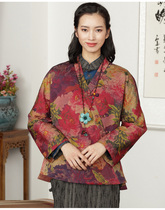 Special Thank you New Heavy mulberry silk fragrant cotton cotton-padded jacket top with two colors