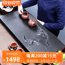 ROADMAKER natural Wujin Stone tea tray whole kung fu tea table Tea House tea set one