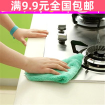  Full 9 9 kitchen wood fiber non-oil non-hair loss dishwashing towel absorbent rag multifunctional large thickening