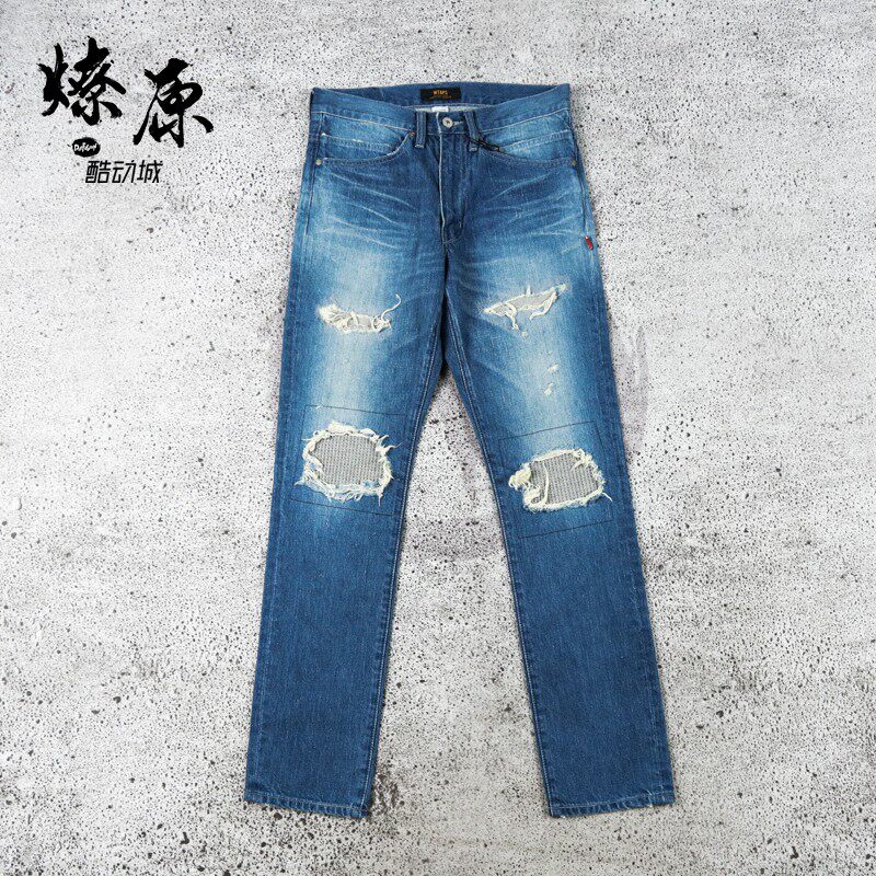 WTAPS VERY SKINNY TRASH DENIM 16SS WASHED HOLE JEANS WTAPS VERY SKINNY TRASH DENIM 16SS WASHED HOLE JEANS WTAPS VERY SKINNY TRASH DENIM 16SS WASHED HOLE JEANS WTAPS VERY SKINNY TRASH DENIM 16SS