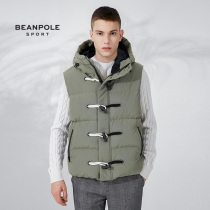 BEANPOLE Hamami horn buckle goose down vest BREAD down jacket male