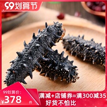 Water flavor source Changdao dry sea cucumber dry goods 50g 4-5 Liao sea cucumber non-instant sea seepage seafood dry gift box