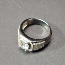 5 karat diamond ring man domineering big diamond ring mens luxury fully-jewelled group mosaic retro antique antique