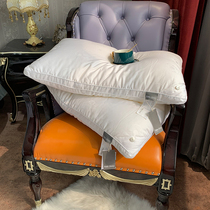 High-end silk pillow core protein moisturizing pillow with soft and protective cervical spine sleep single pillows a pair of home low pillows