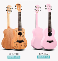 Ukulele card face single 25D beginner 23 inch male and female guitar ukulele