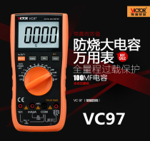 Victory multimeter new automatic range digital multimeter VC97 measurable temperature frequency with backlight