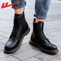 Hui Martin Boots Mens High Mens Shoes 2021 Spring and Autumn New Vintage trendy shoes British Style Todo Boots Men