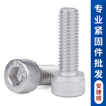 304 stainless steel hexagon socket head extended cup head screw bolt m3m4m5m6m8m10m12 L