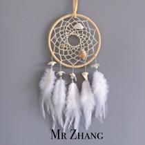 MR ZHANG MR ZHANG hand-made original dream catcher Indian feather pendant literary gift Retro dream catcher