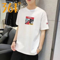 Gong Juntong 361 sports short sleeve mens 2022 Summer summer round collar loose and breathable T-shirt blouses for casual mens clothing