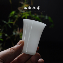 Scents Cup Small Wine Cup Personal Cup Ceramic Tea Set Kung Fu Small Tea Cup Tea Cup Tea Bowl Tea Bowl Tasting Cup Single Cup