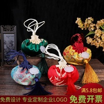 Ancient style carry bag embroidery sachet empty bag Dragon Boat Festival Wormwood insect repellent cloth bag lavender perfume bag gift