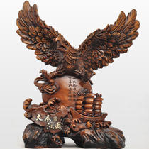 Big exhibition grand grand picture eagle ornaments home living room entrance wine cabinet decorations boss office decoration opening gifts
