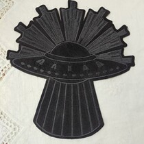 Black large number patch sticker 22 * 24cm embroidered cloth patch clothes decorated with patch clothing accessories