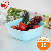 Japan Alice environmental resin antibacterial square kitchen basin wash basin BOK-350 BOK-380