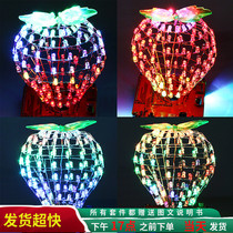 Bluetooth music Apple ball kit parts circuit board training welding assembly gift colorful LED Ping An fruit