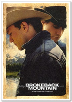 Brokeback Mountain Lee Ang Movie Poster Original Authorized Art Film Decorative Painting