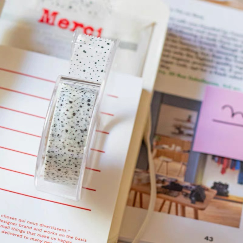 (Grapefruit-Split) South Korea Malrecela meteor Oglio Fragment Dotted and Paper Adhesive Tapes