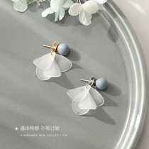 (Lane South) 925 sterling silver flower fairy 2021 New Tide earrings small summer earrings earrings ins simple