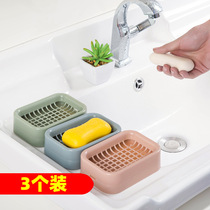 Double Layer Soap Box Toilet Drain Rack New Soap Box Bathroom Shelve Simple Soap Rack Handmade Soap Rack