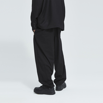 FPA (VENGETICE) LOOSE hanging zipper suit pants spring straight pants wide leg pants CASUAL pants men