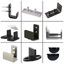 Barn door Glass door Sliding door Sliding door Hanging door Warehouse door Floor heating wall with wall-mounted hanging rail stop pendulum