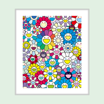 Trend art]Takashi Murakami Flower of Heaven limited print fidelity Global limited 300 edition