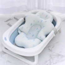 Baby net pocket tub bath bed non-slip suspension bath newborn baby bath artifact can sit and lie universal breathable New