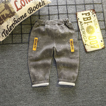 Boys jeans childrens trousers spring and autumn 2020 new male baby pants foreign style casual boys trousers tide