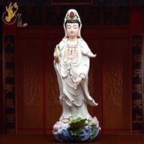 Fanqu 16 to 26 inch dripping Guanyin Bodhisattva Buddha statue home decoration town house offering ornaments Guanyin Bodhisattva