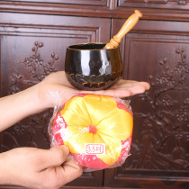 Buddhist instruments Taiwan black chime Temple large hall large Dharma meeting Buddhism Buddhist supplies copper chime