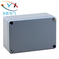 Yingxin 120*80*55 waterproof cast aluminum junction box Outdoor waterproof box terminal distribution box dustproof switch bottom box