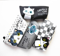 Children stationery lead pencil case minimalist pen bag student cute learning pvc pen bag Childrens birthday present