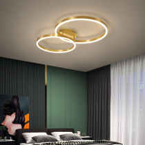 led ceiling lamp modern simple living room lamp creative Nordic light luxury lamp master bedroom lamp warm romantic lighting