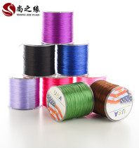 Shangzhiyuan ~ American material large roll flat Crystal elastic thread beed bracelet DIY rubber band thread