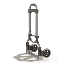 Shunhe brand hand in hand push truck shopping cart Durable iron folding luggage cart trolley carrier 90-ST