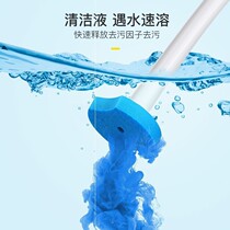 Disposable toilet brush without dead ends can be thrown home toilet cleaning brush replacement head wall-mounted toilet set