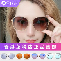 Hong Kong SANI big card ink mirror woman Xias senior feel ins22 new male drive sunscreen sunglasses