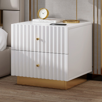 Bedside table bedroom simple modern small cabinet simple small bedside storage cabinet household light luxury storage bed side cabinet