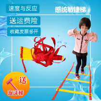 Sentimental training equipment agile ladder rope ladder physical training soft ladder jumping grid jumping House kindergarten parent-child toys