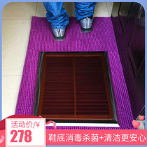 Sole disinfection mat doorway foot mat cleaning Yuezi Center School kindergarten disinfection pool anti-bacterial cleaner
