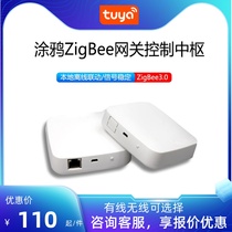 Tuya ZigBee gateway intelligent control center switch panel mobile communication automatic bluetooth voice