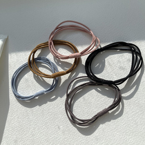 Good use of the five pieces of leather gluten shop main self-use minimalist daily zal hair rope high elastic low horsetail hair ring