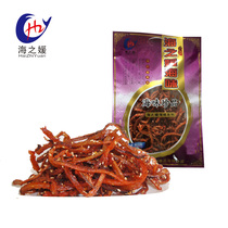 Zhoushan new Haiyuan Spicy Spicy eel silk 128G Japanese roast eel seafood snacks seafood seafood snack seafood ready-to-eat dried fish snacks